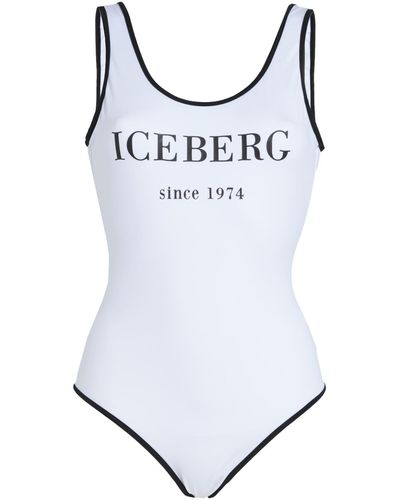Iceberg One-piece Swimsuit - White