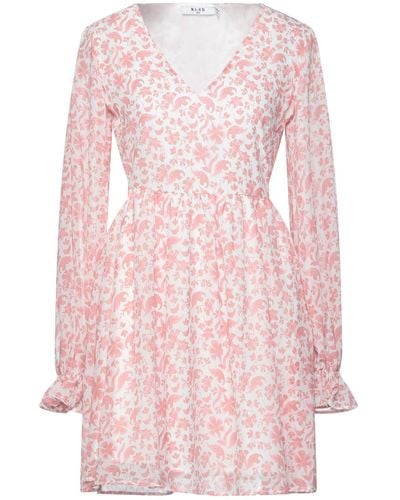 NA-KD Mini Dress Polyester - Pink