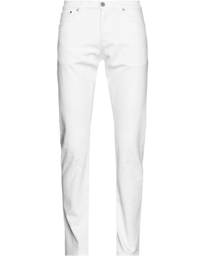 Tela Genova Denim Pants - White