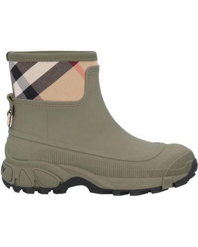 Burberry Ankle Boots - Green