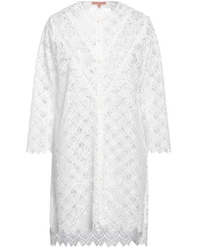 Ermanno Scervino Camisa - Blanco