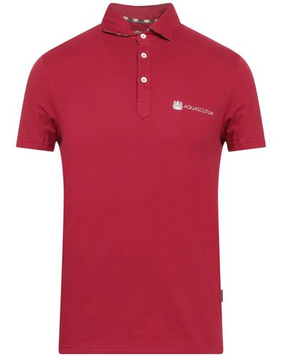 Aquascutum Polo Shirt - Red