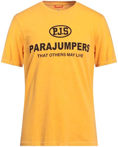 Parajumpers Camiseta - Amarillo