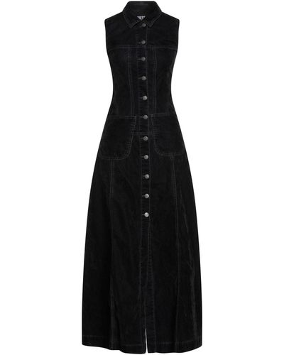 DIESEL Midi Dress Cotton - Black