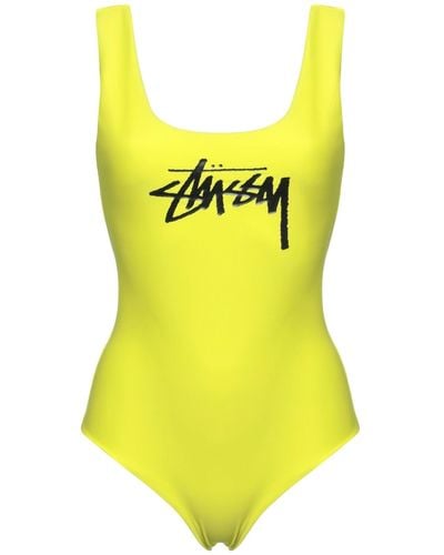 Stussy One-piece Swimsuit - Yellow