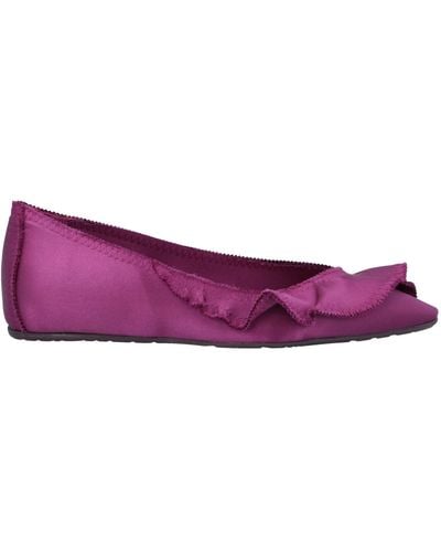 Pedro Garcia Ballet Flats - Purple