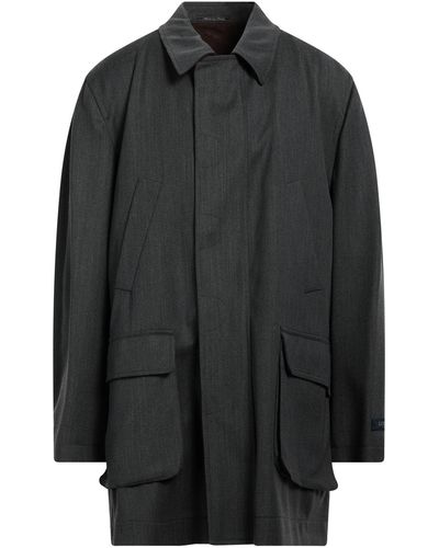 Lubiam Overcoat & Trench Coat - Gray