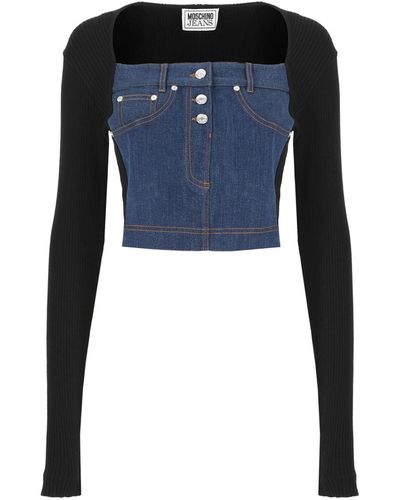 Moschino Jeans Top - Azul