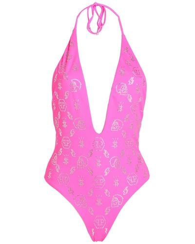 Philipp Plein One-piece Swimsuit - Pink