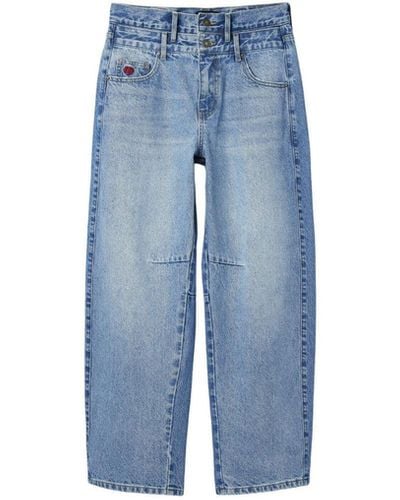 Desigual Pantaloni Jeans - Blu