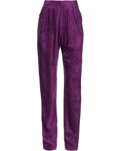 Isabel Marant Trousers - Purple