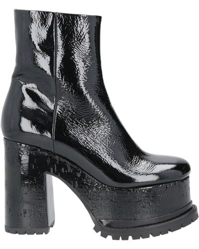 HAUS OF HONEY Ankle Boots - Black