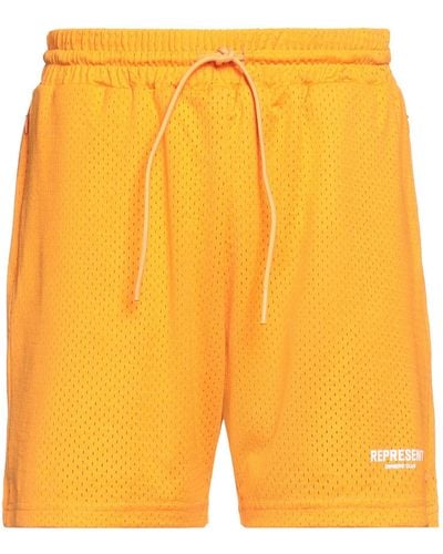 Represent Shorts & Bermuda Shorts - Yellow