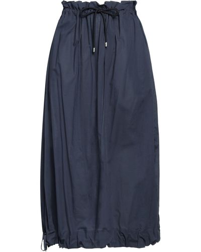 Emporio Armani Midi Skirt - Blue