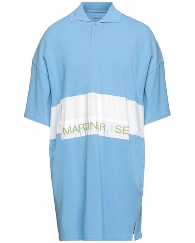 Martine Rose Polo Shirt - Blue
