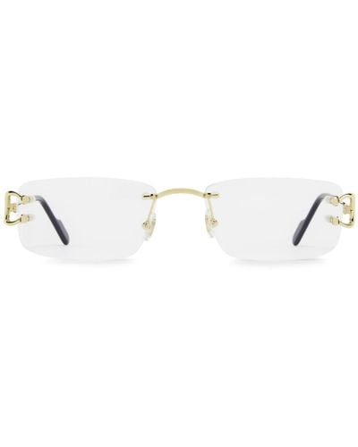 Cartier Montura de gafas - Blanco