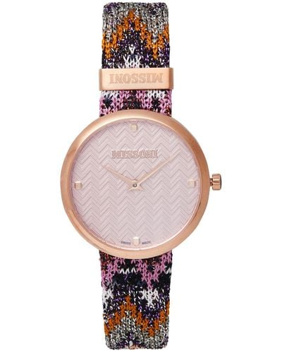 Missoni Wrist Watch - Pink