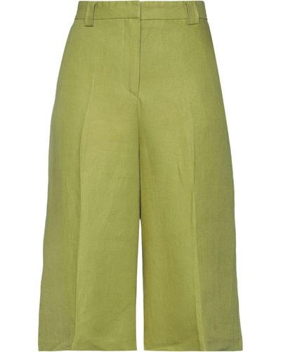HOD Cropped Trousers - Green