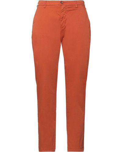 40weft Pants Cotton, Elastane - Orange