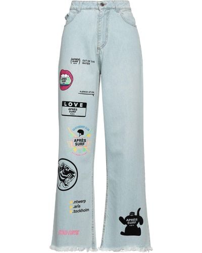 APRÈS SURF Pantaloni Jeans - Blu