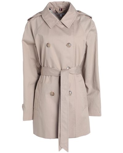 Tommy Hilfiger Overcoat & Trench Coat - Natural