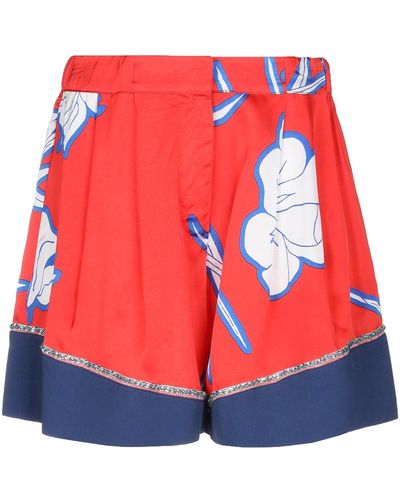 Pinko Shorts For Women On Sale - Red