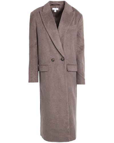 TOPSHOP Coat - Brown