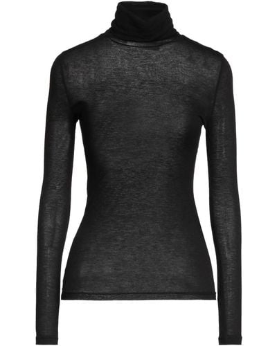 EMMA & GAIA T-Shirt Lyocell, Wool - Black