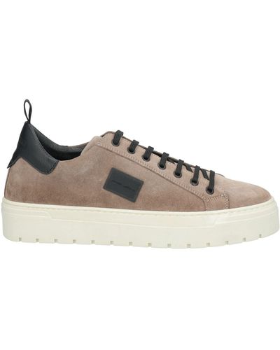 Antony Morato Khaki Sneakers Leather - Brown