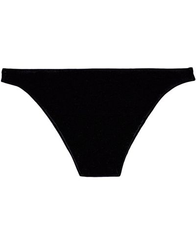 Alix Bikini Bottoms & Swim Briefs - Black