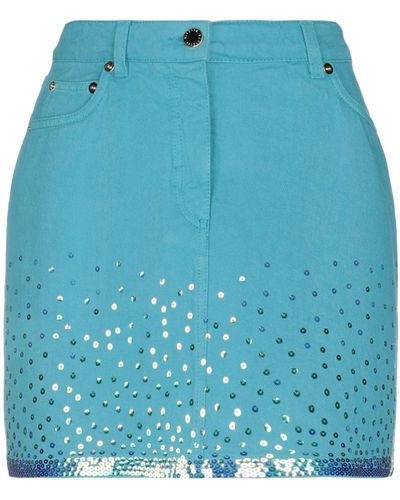 Alberta Ferretti Denim Skirt - Blue