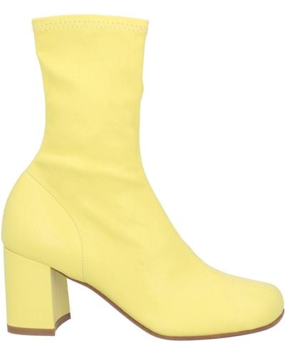 Dries Van Noten Ankle Boots - Yellow
