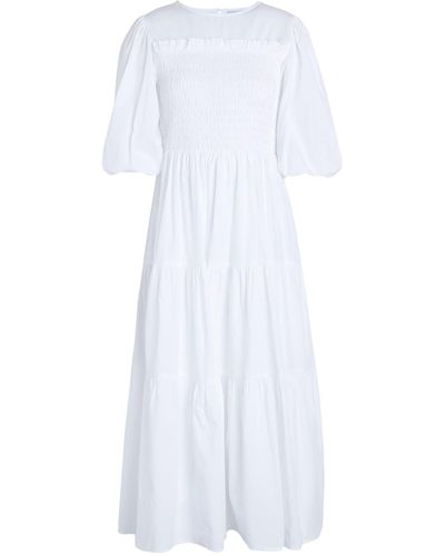 TOPSHOP Midi Dress - White