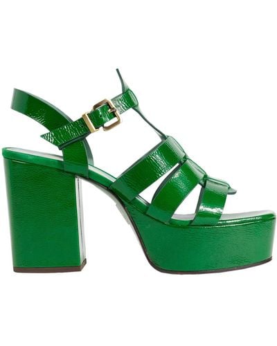Paola D'arcano Sandals - Green