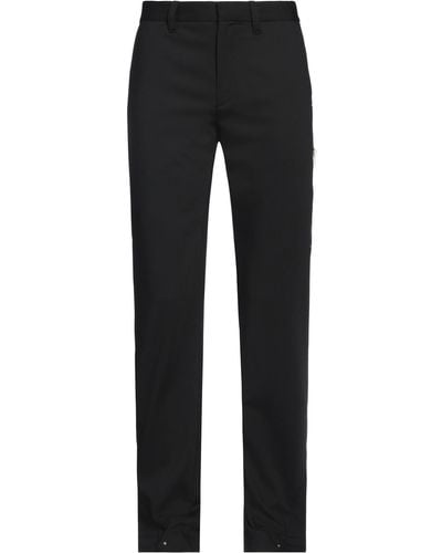 HELIOT EMIL Trousers Recycled Polyester, Wool, Elastane - Black