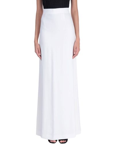 DSquared² Long Skirt - White