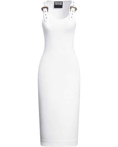 Versace Jeans Couture Midi-Kleid - Weiß