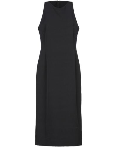 Manila Grace Midi Dress - Black