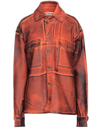 OTTOLINGER Camicia Jeans - Arancione