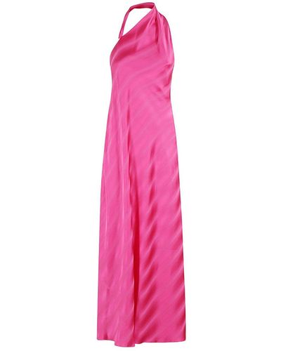 Emporio Armani Maxi-Kleid - Pink