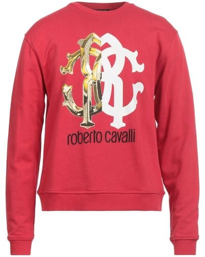Roberto Cavalli Sweatshirt - Red
