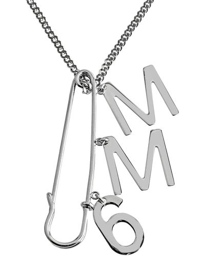 MM6 by Maison Martin Margiela Necklace - Metallic