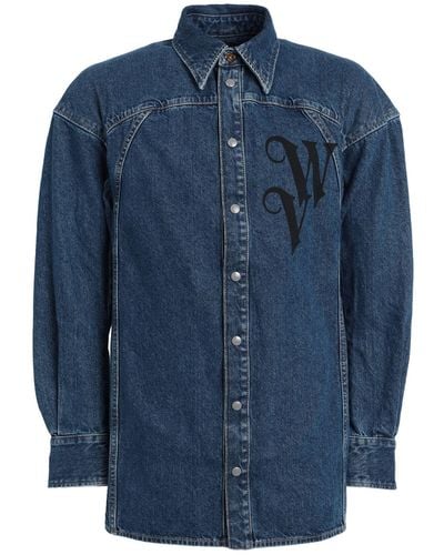 Vivienne Westwood Denim Shirt - Blue