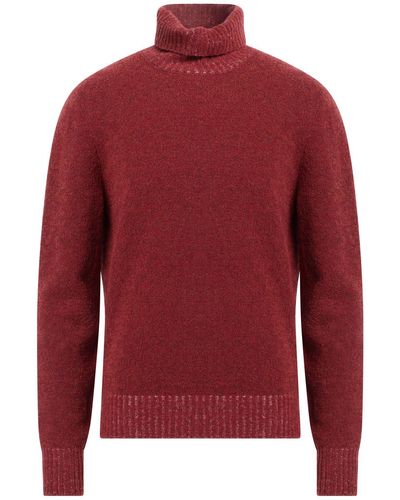 Gran Sasso Turtleneck - Red