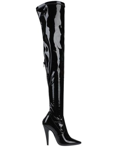 Damen-Overknee Stiefel von Saint Laurent | Online-Schlussverkauf – Bis zu  68% Rabatt | Lyst DE