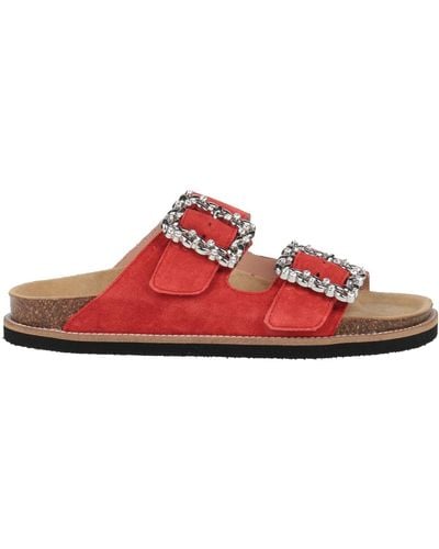 Pollini Sandals - Red