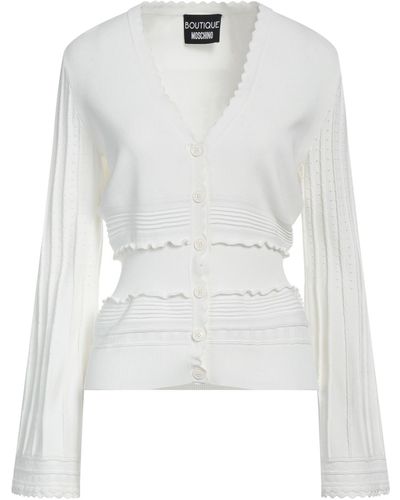 Boutique Moschino Cardigan - White