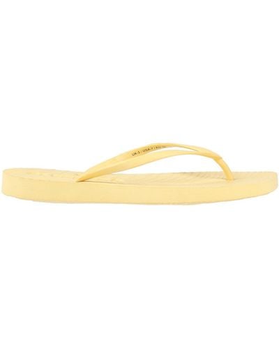 Sleeper Thong Sandal - Yellow