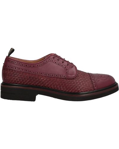 Brimarts Lace-up Shoes - Purple