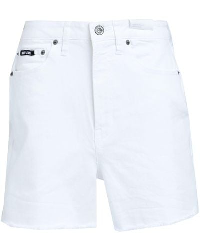 DKNY Denim Shorts - White